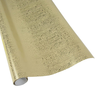 Caspari Pebble Gold Foil Gift Wrapping Paper - 30 x 6 Roll 100306RCF