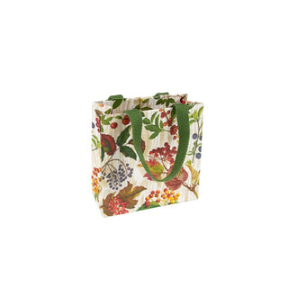 Caspari Berry Botanical Small Square Gift Bags - 1 Each 10076B1.5