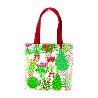 Caspari Christmas Flower Market Gift Bags - 1 Each 10097B1.5