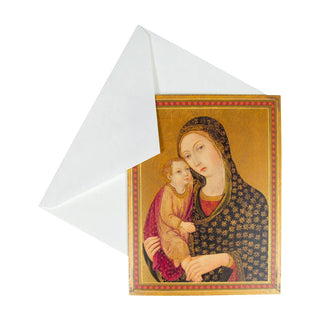 Caspari Madonna And Child Boxed Christmas Cards - 15 Cards and 15 Envelopes 102203