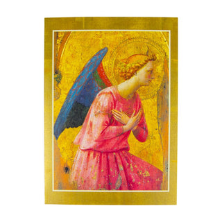 Caspari Adoration Of An Angel Small Boxed Christmas Cards - 15 Christmas Cards & 15 Envelopes 103106