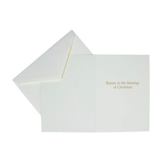 Caspari Adoration Of An Angel Small Boxed Christmas Cards - 15 Christmas Cards & 15 Envelopes 103106