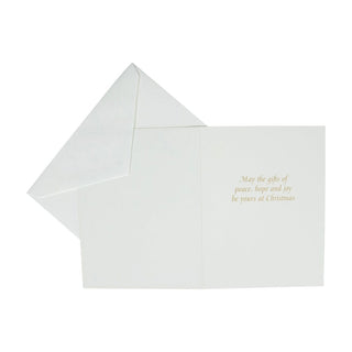 Caspari Trio Of Singing Angels Boxed Christmas Cards - 15 Christmas Cards & 15 Envelopes 103203