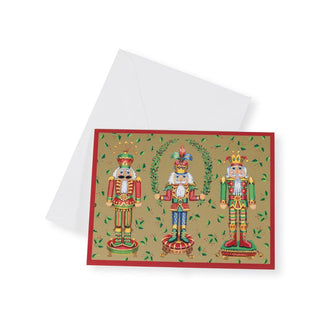 Caspari Nutcracker Christmas Boxed Christmas Cards - 16 Christmas Cards & 16 Envelopes 103216