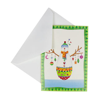 Caspari Sparkles And Twinkles B-Size Boxed Christmas Cards - 15 Cards And Envelopes 104104