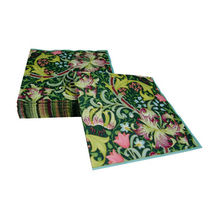 Caspari Golden Lily Forest Luncheon Napkins - 20 Per Package 12923L