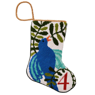 Bauble Stockings 12 Days - 4 Calling Birds Bauble Stocking 15244