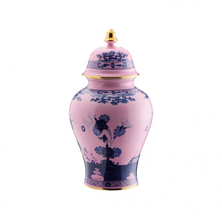 Ginori 1735 Oriente Italiano Potiche Vase in Azalea 15" - 1 Each 17188