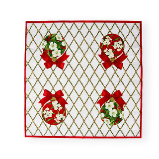 Caspari Ornament and Trellis Paper Dinner Napkins - 20 Per Package 17210D