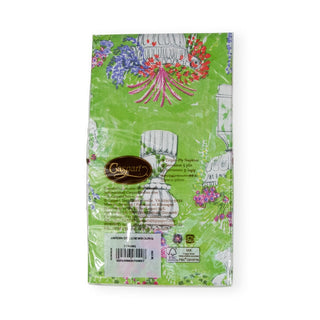 Caspari Jardin De Luxembourg Guest Towel Napkins - 15 Per Package 17420G