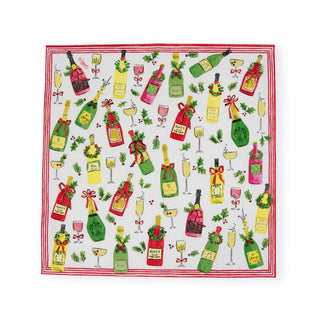 Caspari Tipsy And Toasty Cocktail Napkins - 20 Per Package 17680C