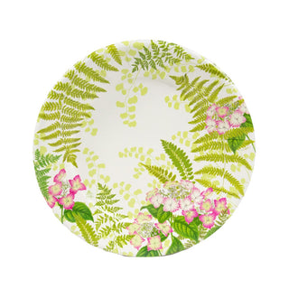 Caspari Fern Garden Dinner Plates - 8 Per Package 17840DP