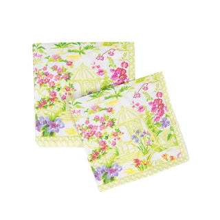 Caspari Wedding Gazebo Luncheon Napkins - 20 Per Package 17860L