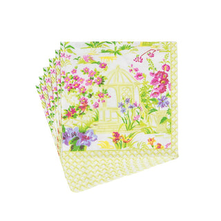 Caspari Wedding Gazebo Luncheon Napkins - 20 Per Package 17860L