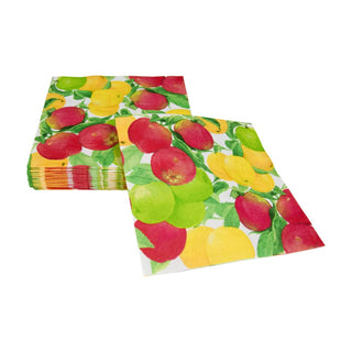 Caspari Apples Luncheon Napkins - 20 Per Package 18220L