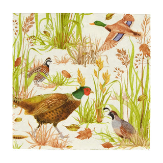 Caspari Birds Of A Feather Luncheon Napkins - 20 Per Package 18230L