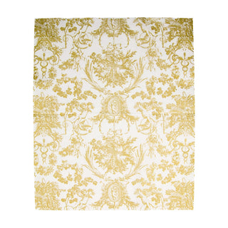 Caspari Romantic Toile Gold Guest Towel Napkins - 15 Per Package 3303G