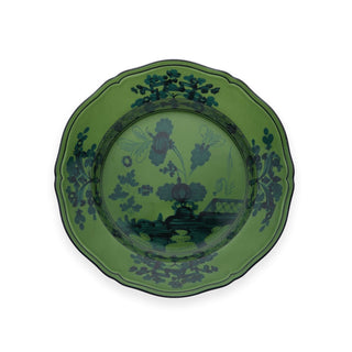 Ginori 1735 Oriente Italiano Dessert Plate in Malachite - 1 Each 41387