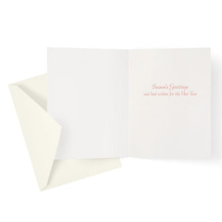 Caspari Red Amaryllis Large Boxed Christmas Cards - 15 Christmas Cards & 15 Envelopes 85318