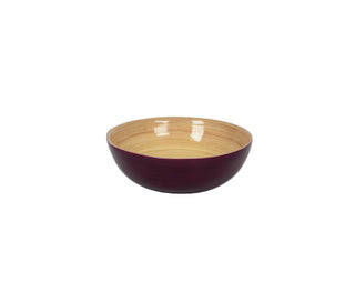 Albert L Punkt Bamboo Salad Bowl in Blackberry - 1 Each