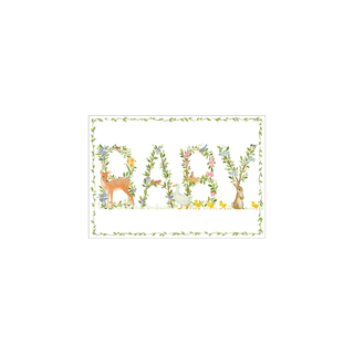 Caspari Baby - Set Of Six Greeting Cards And Envelopes BABY