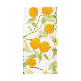 Caspari Orange Grove Cotton Dinner Napkins - Set of 4 FTN010A