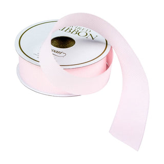 Caspari Grosgrain Powder Pink Narrow Ribbon - 1 Spool Of Ribbon R963