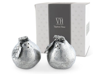 Vagabond House Pear with Leaf Salt & Pepper Set