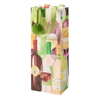 Caspari Wine Bottles Wine & Bottle Gift Bags - 1 Each 10046B4