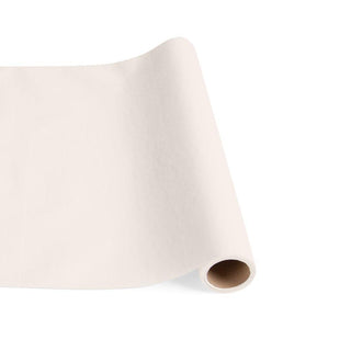 Caspari Paper Linen Solid Table Runner in Ivory - 1 Each 101TR