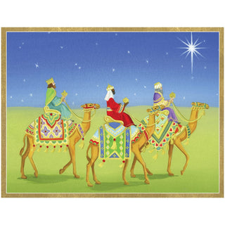 Personalization by Caspari Three Kings Personalized Christmas Cards 102209PG