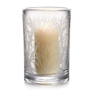 Simon Pearce Engraved Aspen Forest Hurricane Vase - 1 Each 11010