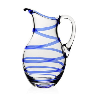 William Yeoward Crystal Bella Blue Pitcher 11998