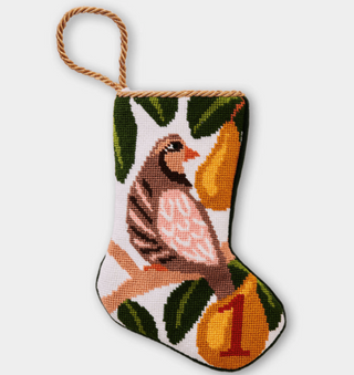 Bauble Stockings 12 Days- 1 Partridge in a Pear Tree Bauble Stocking 15240