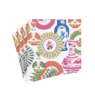 Caspari Meissen Paper Cocktail Napkins - 20 Per Package 15780C