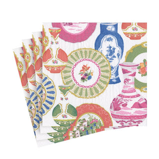 Caspari Meissen Paper Luncheon Napkins - 20 Per Package 15780L