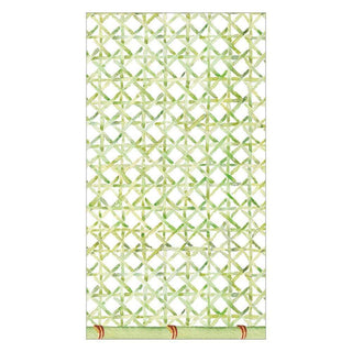 Caspari Trellis Paper Guest Towel Napkins - 15 Per Package 16071G