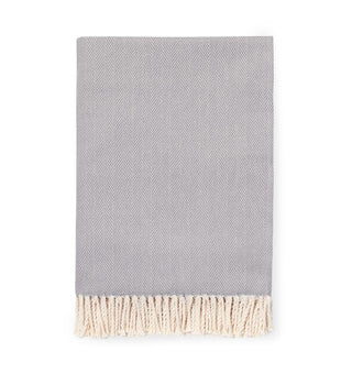 Sferra Celine Herringbone Throw in Lilac 30571