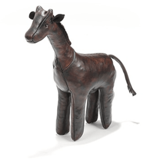 Omersa Omersa Leather Giraffe- Miniature 40278