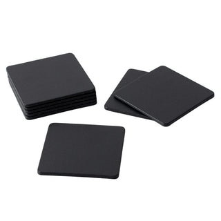 Caspari Square Lizard Coasters in Black - 8 Per Box 88085CC