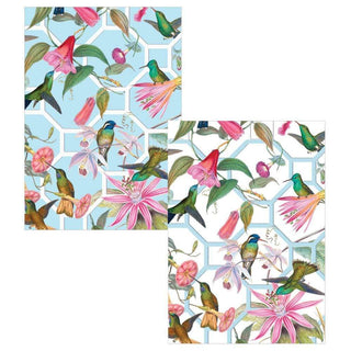 Caspari Hummingbird Trellis Boxed Note Cards - 8 Note Cards & 8 Envelopes 89601.46