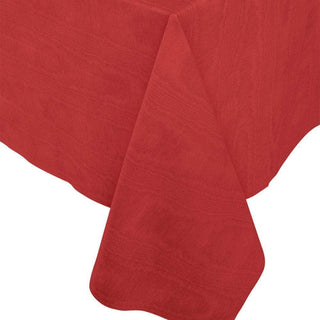 Caspari Moiré Paper Table Cover in Red - 1 Each 971TCP