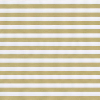 Caspari Club Stripe Reversible Gift Wrapping Paper in Gold & Silver - 30" x 8' Roll 97270RC