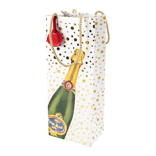 Caspari Champers Wine & Bottle Gift Bag - 1 Each 9813B4