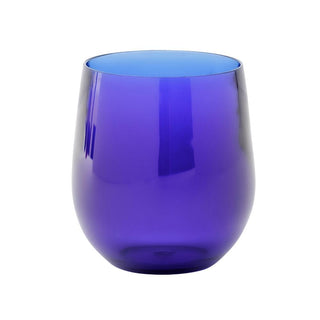 Caspari Acrylic 12oz Tumbler Glass in Cobalt - 1 Each ACR104