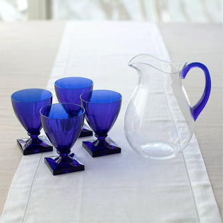 Caspari Acrylic 8.5oz Wine Goblet in Cobalt - 1 Each ACR404