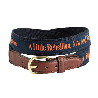 Barrons-Hunter "A Little Rebellion" Quote belt