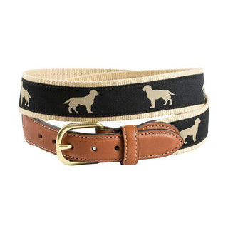 Barrons-Hunter Golden Dog Motif Belt