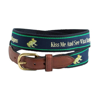 Barrons-Hunter Kiss Me Quote Belt