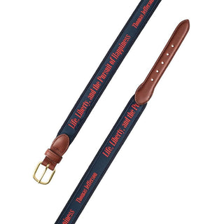 Barrons-Hunter "Life, Liberty" Quote belt